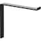 Knape & Vogt Knape & Vogt Black Steel Shelf Bracket 10 in. L 75 lb RP-201SL-10BK - alternate 1